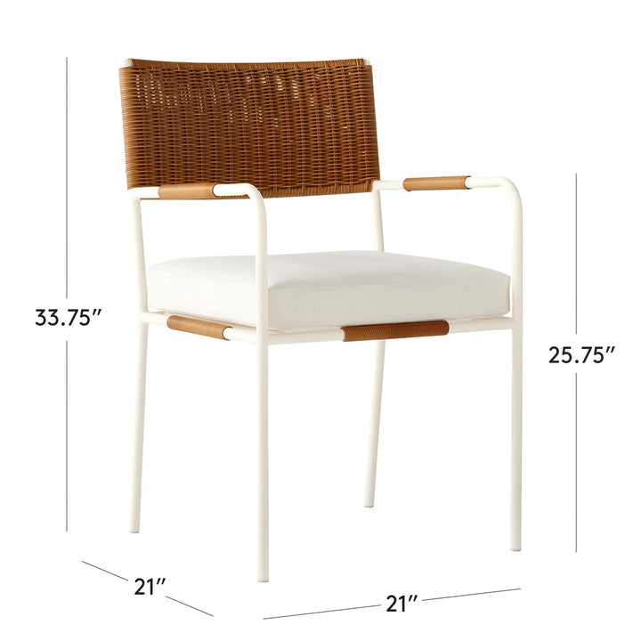 Cane Chair for Garden - Dorian