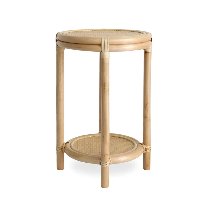 Rattan Bedside Table | Cane Side table | Bamboo table - Fintan