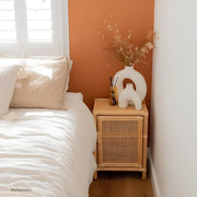 Rattan Bedside Table | Cane Side table | Bamboo table - Hollister