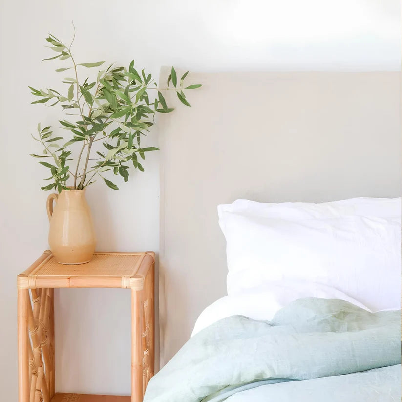Rattan Bedside Table | Cane Side table | Bamboo table - Kaia
