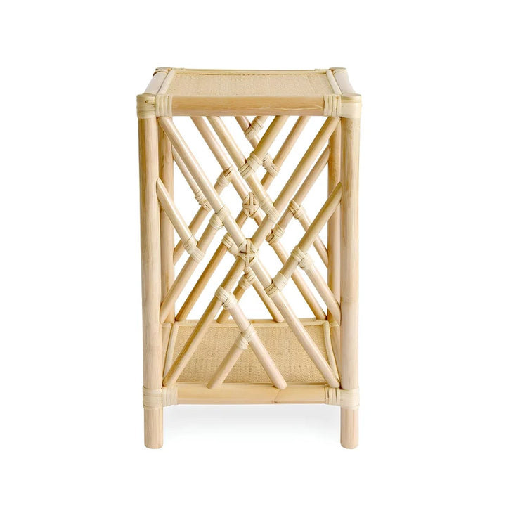 Rattan Bedside Table | Cane Side table | Bamboo table - Kaia