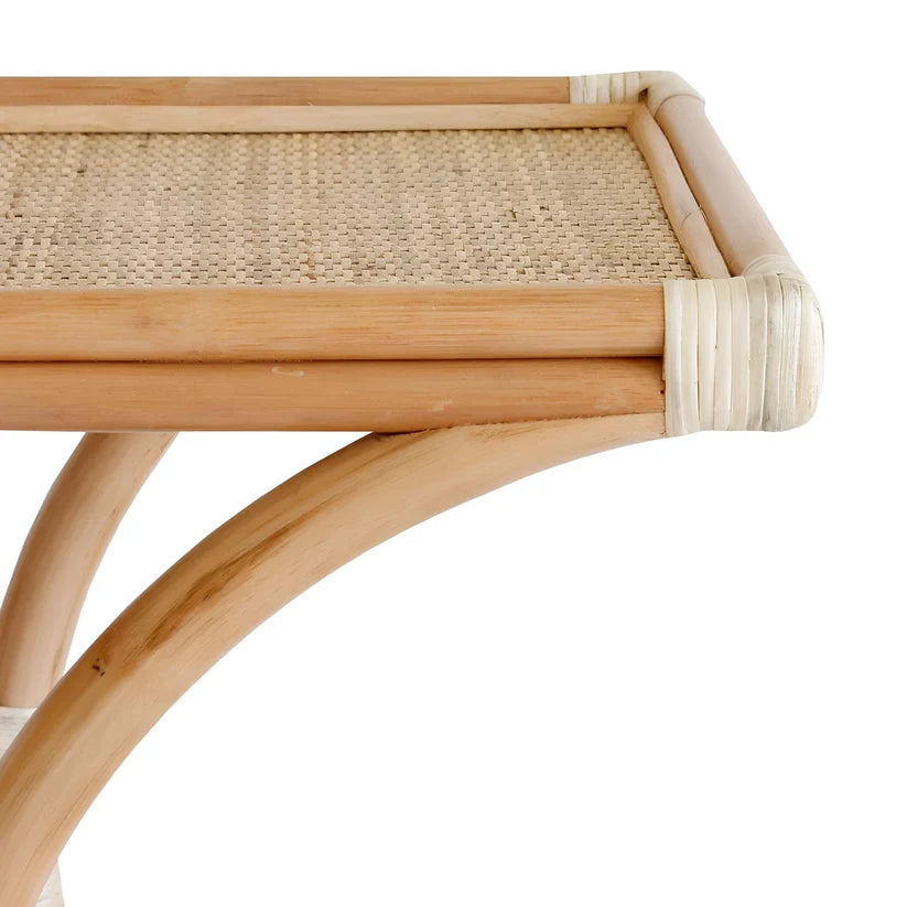 Rattan Bedside Table | Cane Side Table | Bamboo - Larisa