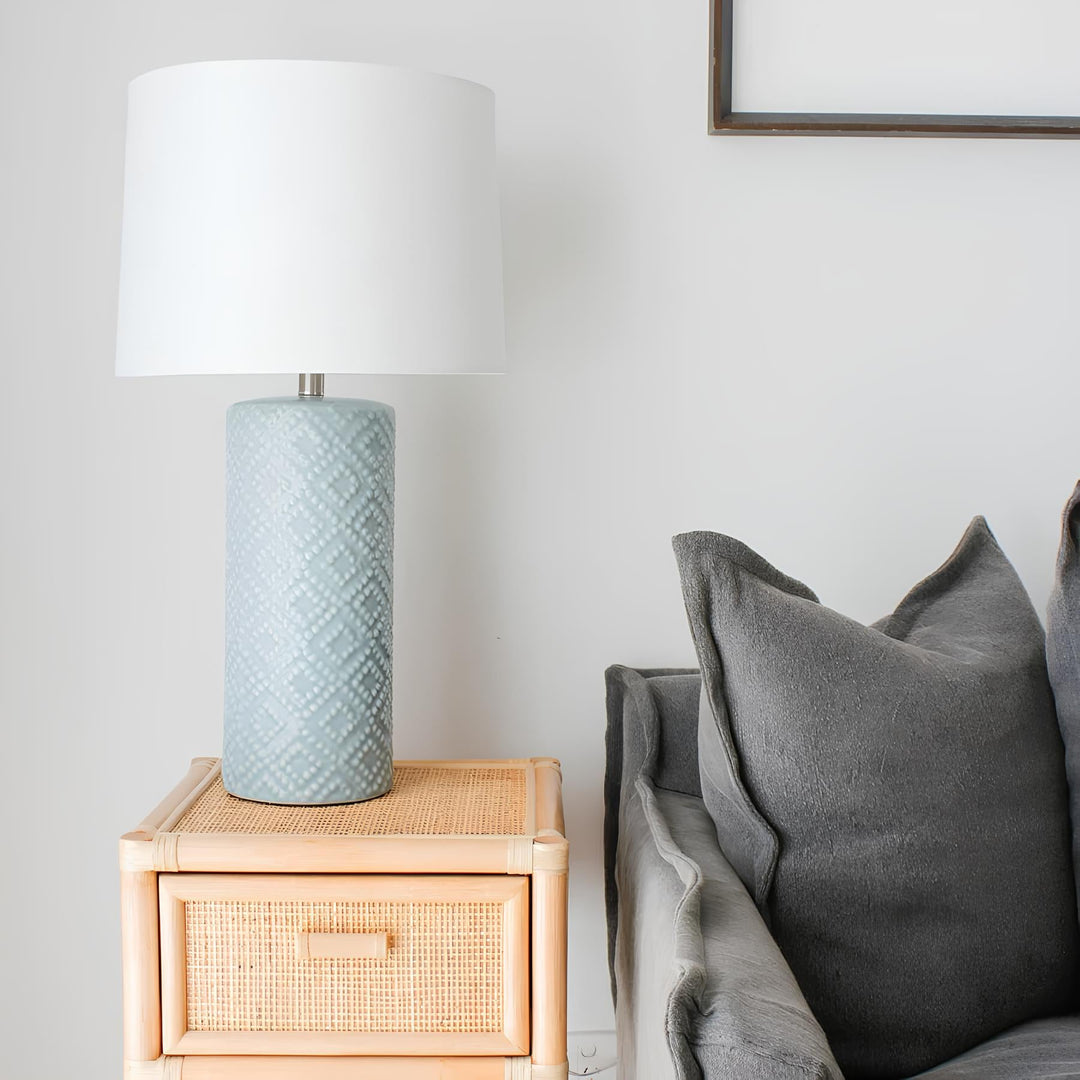 Rattan Bedside Table | Cane Side table | Bamboo table - Bramwell