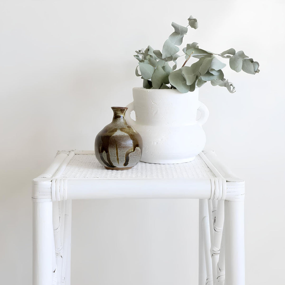 Rattan Bedside Table | Cane Side table | Bamboo table - Emery