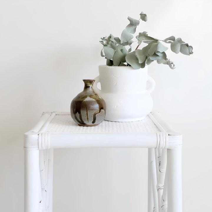 Rattan Bedside Table | Cane Side table | Bamboo table - Emery