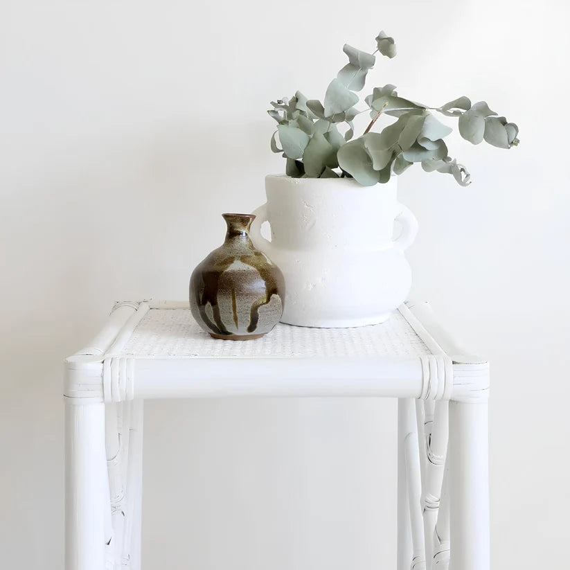 Rattan Bedside Table | Cane Side table | Bamboo table - Emery