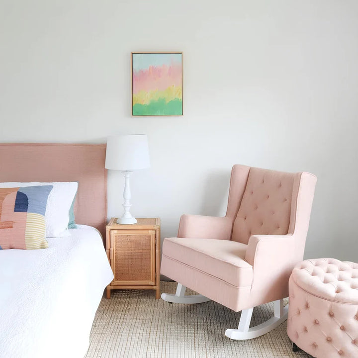 Rattan Bedside Table | Cane Side table | Bamboo table - Hollister