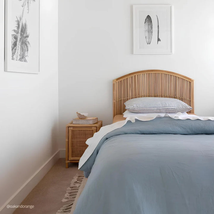 Rattan Bedside Table | Cane Side table | Bamboo table - Hollister