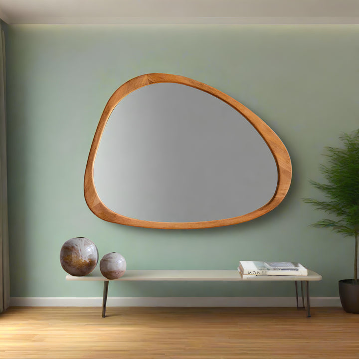 Bamboo Wall Mirror - Rviavya