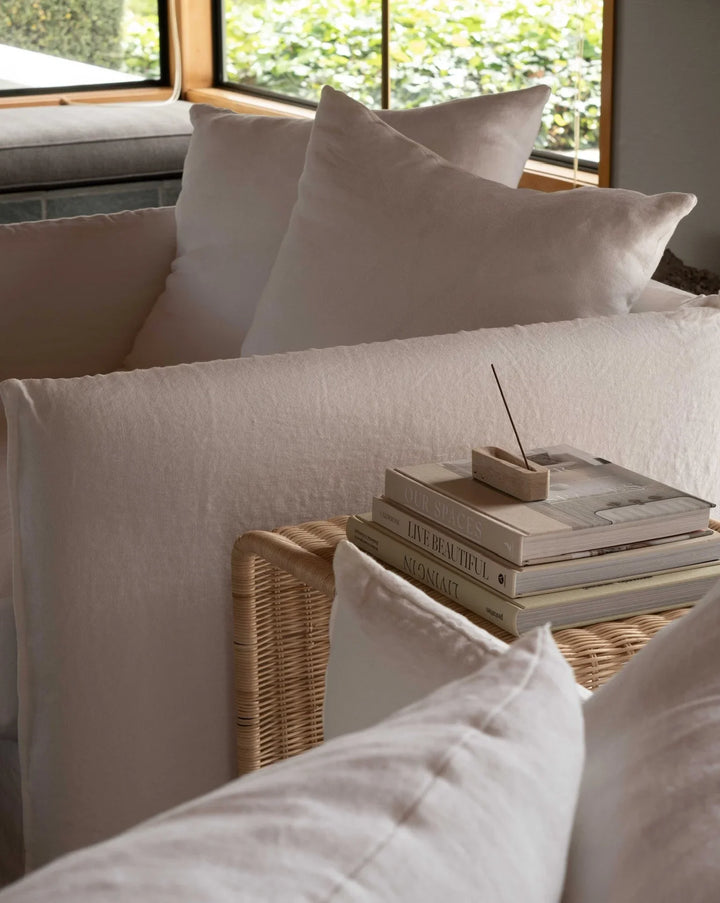 Rattan Bedside Table | Cane Side Table | Bamboo - Callen