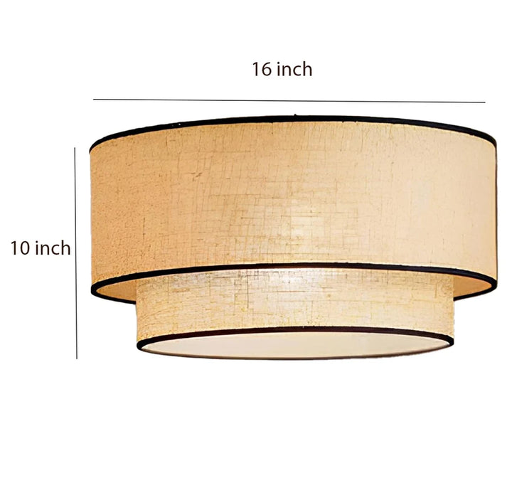 Jute Hanging Light for Living Room - Wynn