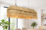 Rattan Chandelier for Dining Room - Whitley by Luxury Rattan Handicrafts 