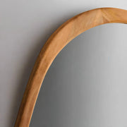 Bamboo Wall Mirror for Living Room - Waylon