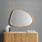 Bamboo Wall Mirror for Living Room - Waylon