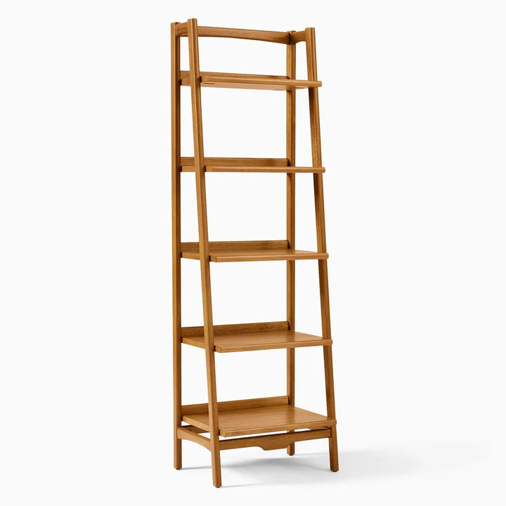 Mango Wood Wall Shelf for Living Room - Xavien