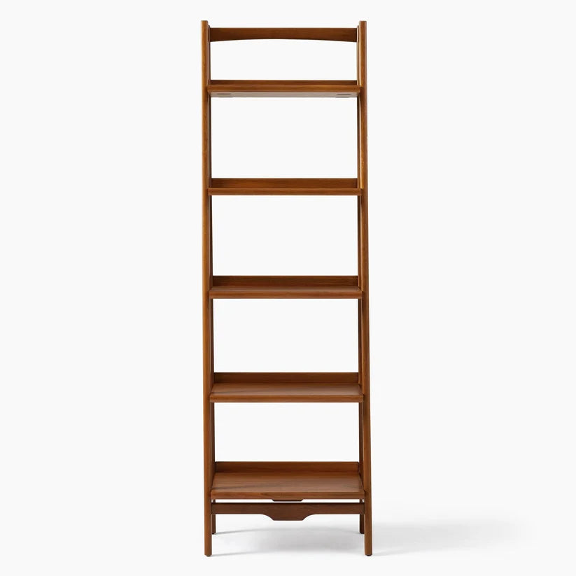 Mango Wood Wall Shelf for Living Room - Xavien
