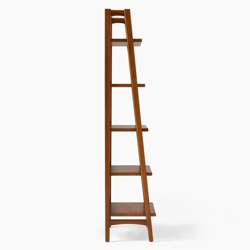 Mango Wood Wall Shelf for Living Room - Xavien