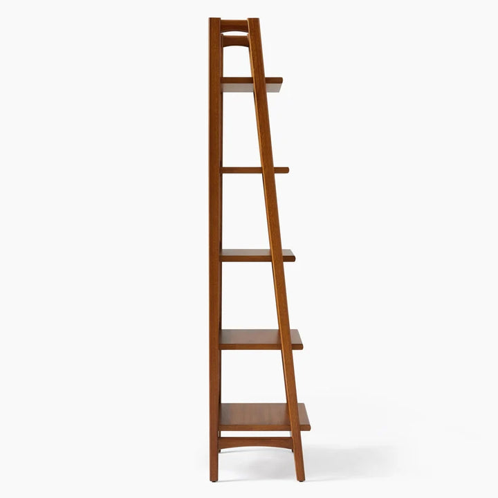 Mango Wood Wall Shelf for Living Room - Xavien
