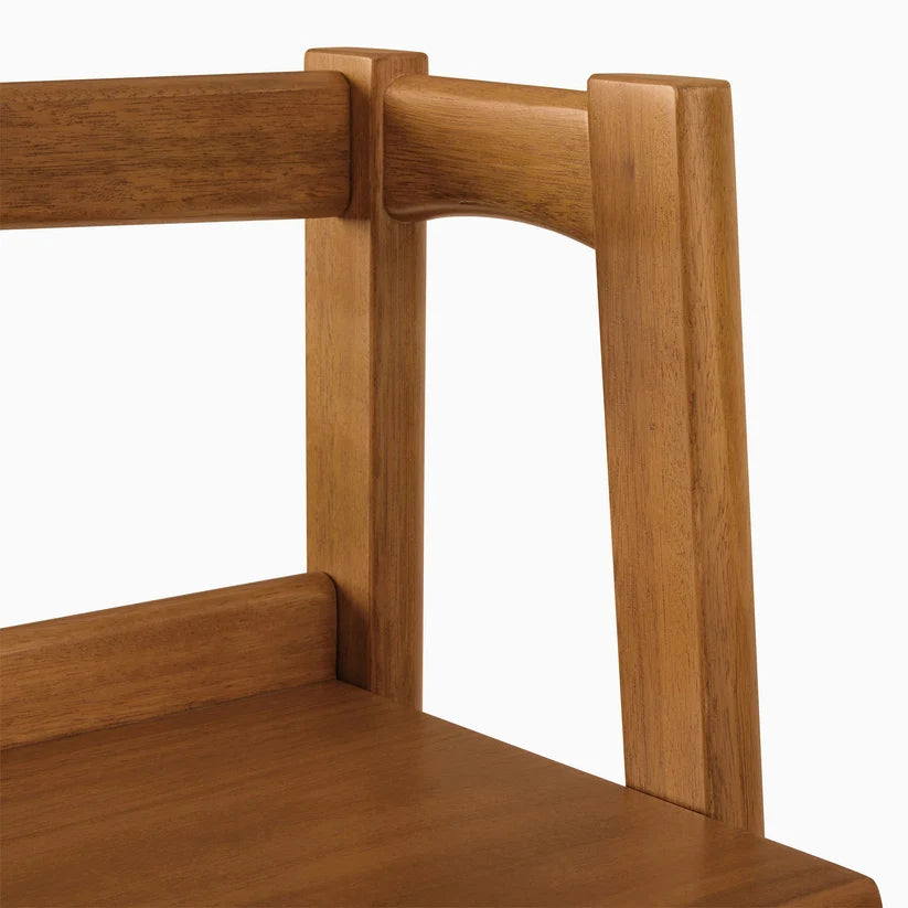 Mango Wood Wall Shelf for Living Room - Xavien