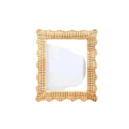 Rattan Photo Frame 4x6 Inch for Home - Rebecca