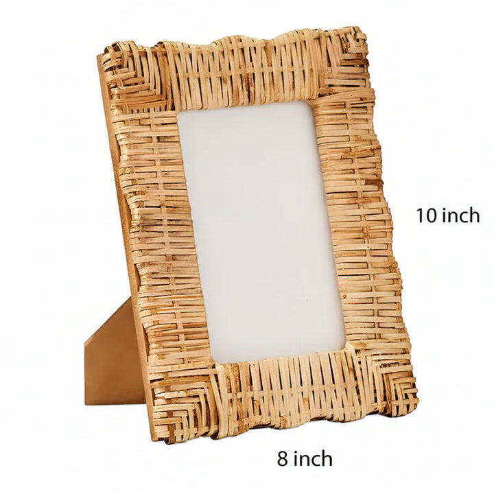 Rattan Photo Frame 4x6 Inch for Home - Larisa