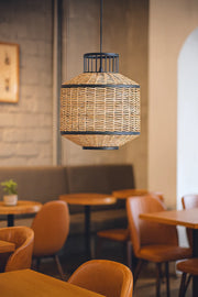 Bamboo Hanging Light for Kitchen | Rattan Pendant Lamp - Lark