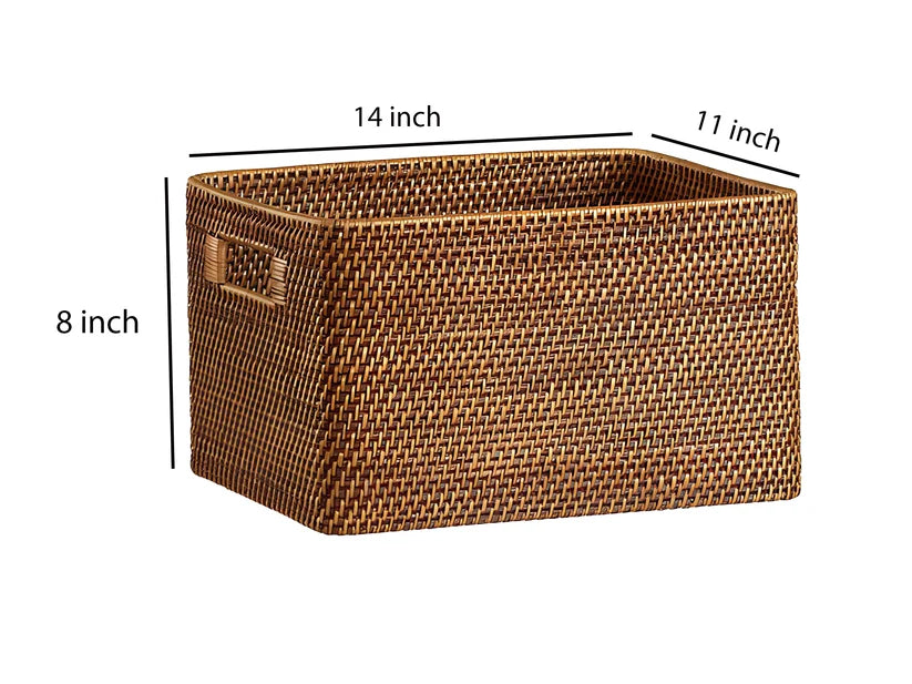 Bamboo Storage Basket for Home - Kian