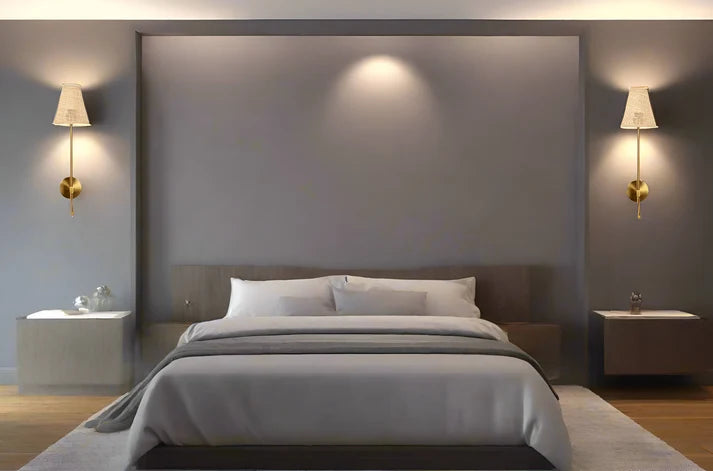 Rattan Wall Lamp for Living Room | Handmade Wall Lamp - Cella