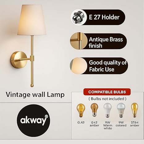 Decorative Wall Sconce for Living Room - Ekanta
