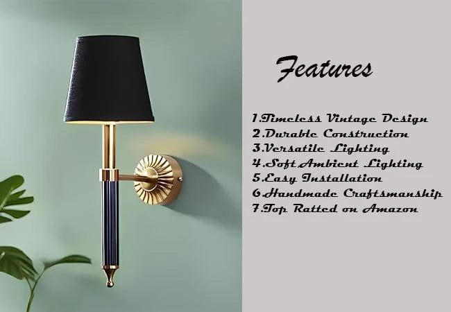 Modern Wall Lamp for Bedroom- Farrow