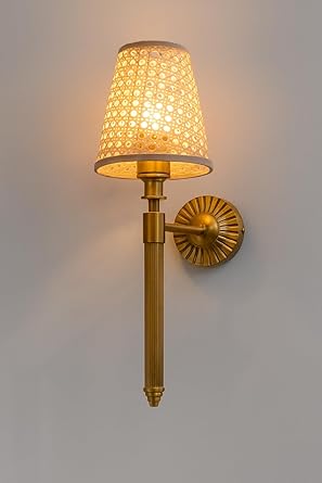 Wicker Wall Lamp - Jasmit