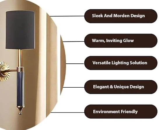 Modern Wall Light for Hallway- Osha