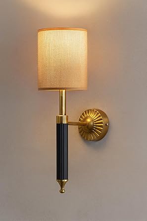 Jute Wall Lamp for Living Room - Eamon