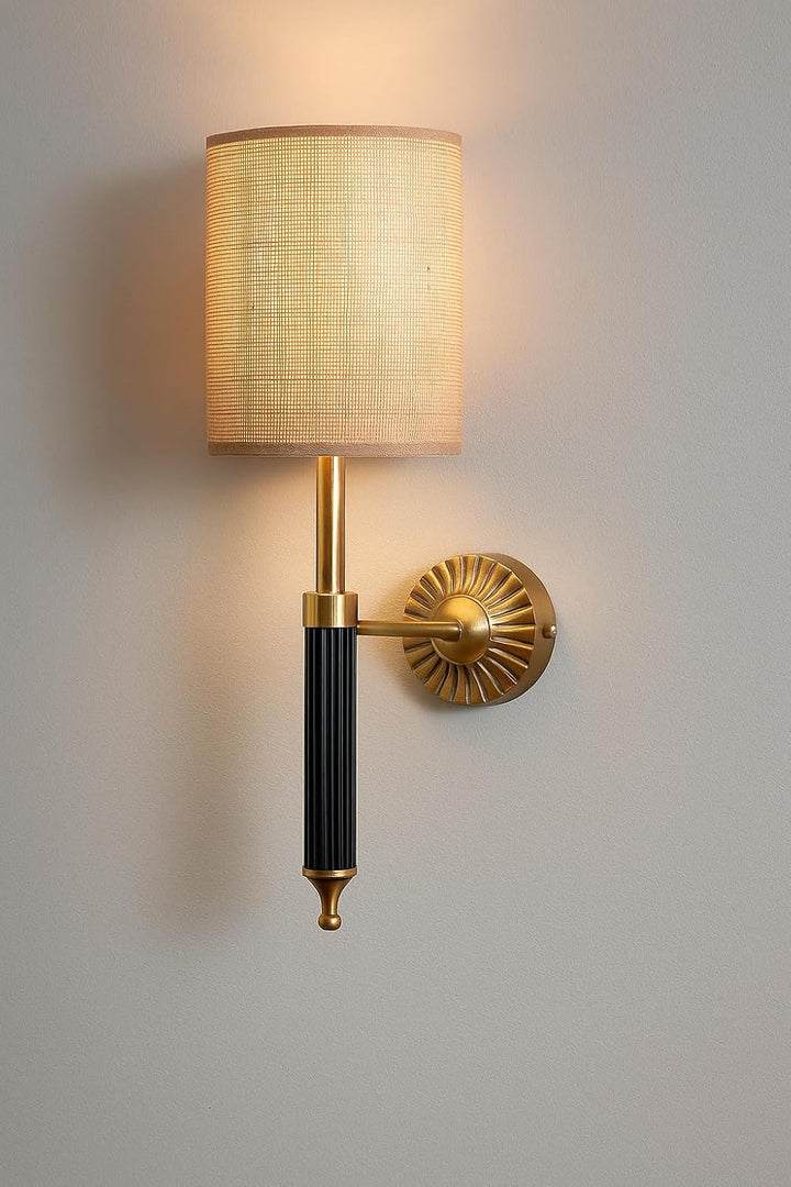 Jute Wall Lamp - Ojasvi