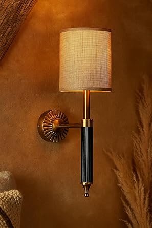 Jute Wall Lamp for Living Room - Eamon