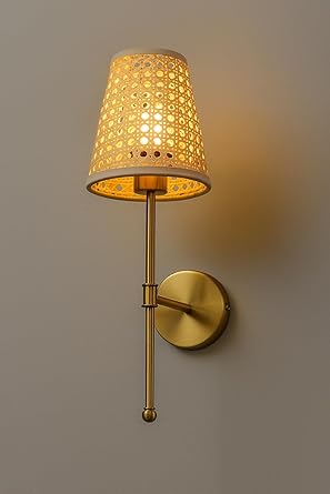 Cane Wall Light - Janaki