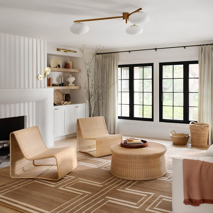 Wicker chairs for Lounge | Cane Chairs for garden - Norwoode